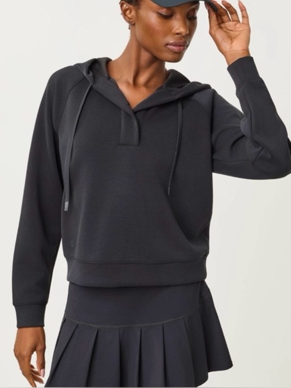 Lilly Pulitzer Black Pullover Hoodie